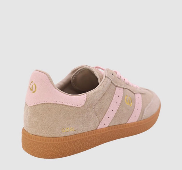 Goodsole 2001 Parallel - Tropical Taupe/Pink Suede