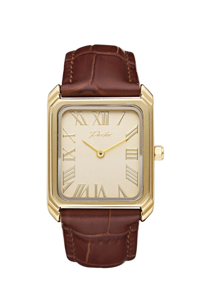 Heritage Watch - Gold/Walnut