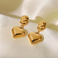 Heart of Gold Earrings