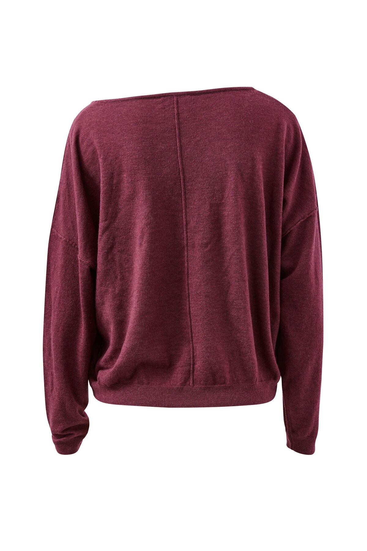 LIZA DRAPEY SOFT KNIT/WASHED BURGUNDY