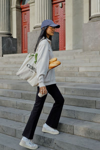 Ceres Life Ponte Bootleg Pant - Black