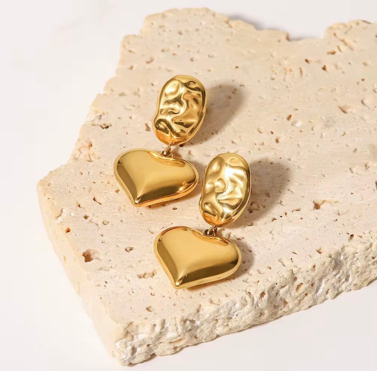 Heart of Gold Earrings