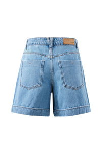 Juno Seamed Short - Vintage Blue