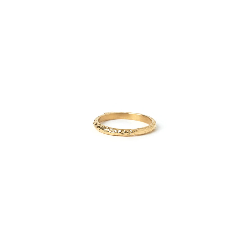 Emperor Gold Stacking Ring