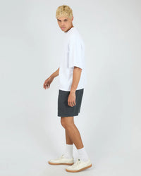 Elastic Waist Short - Navy
