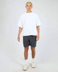 Elastic Waist Short - Navy