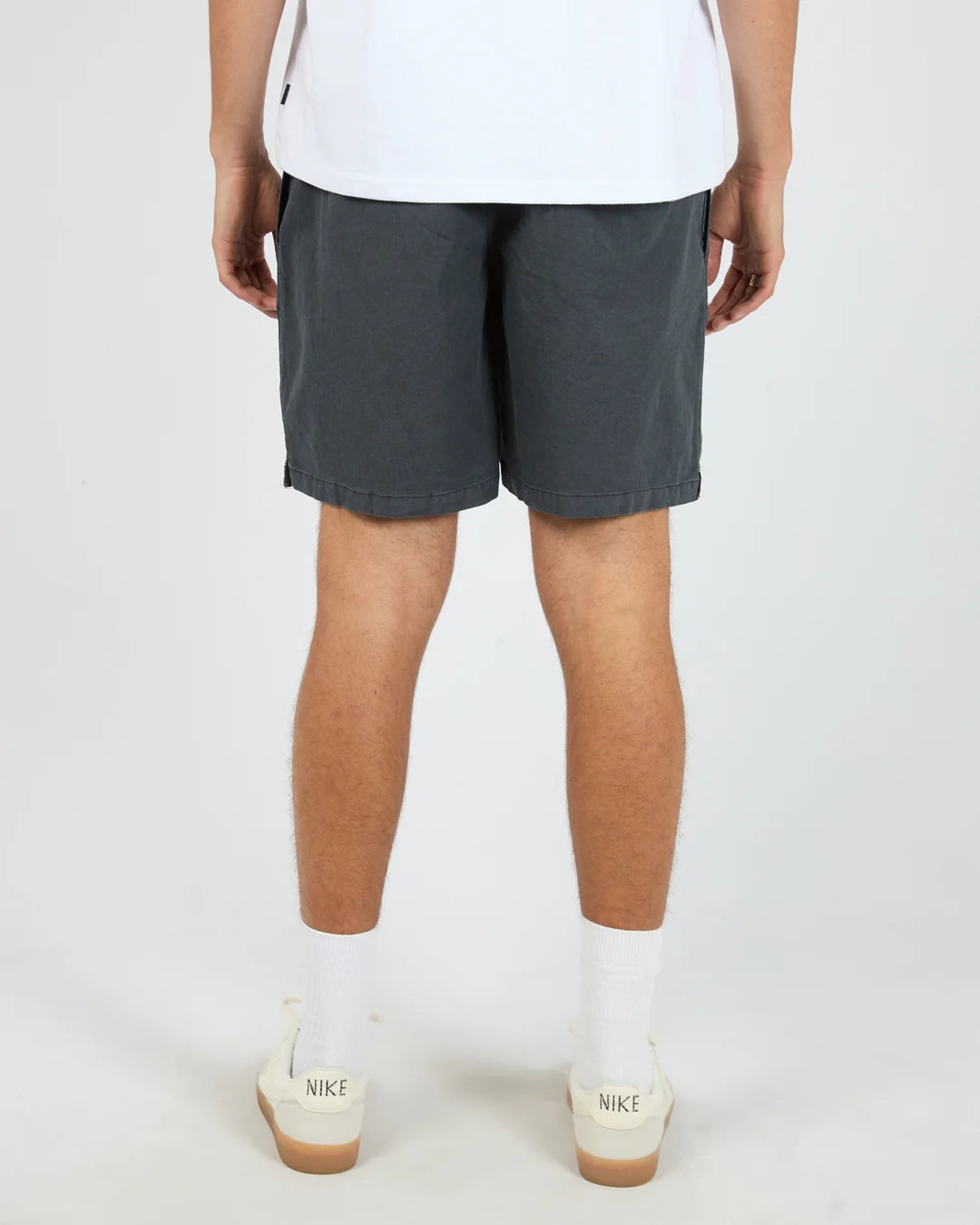 Elastic Waist Short - Navy