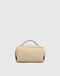 Ellis Makeup Bag - Natural Choc