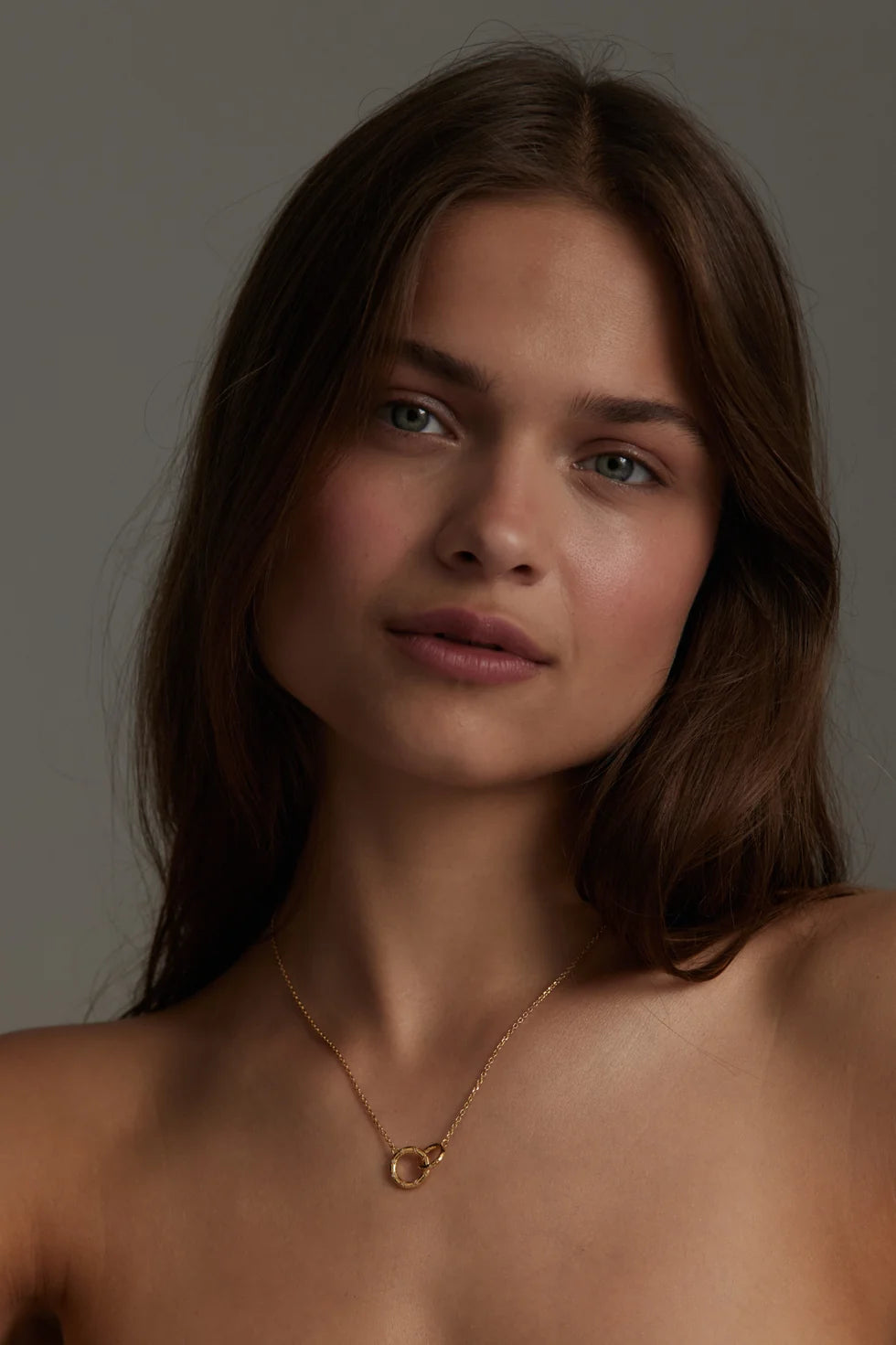 Entwined Gold Necklace. Toni May