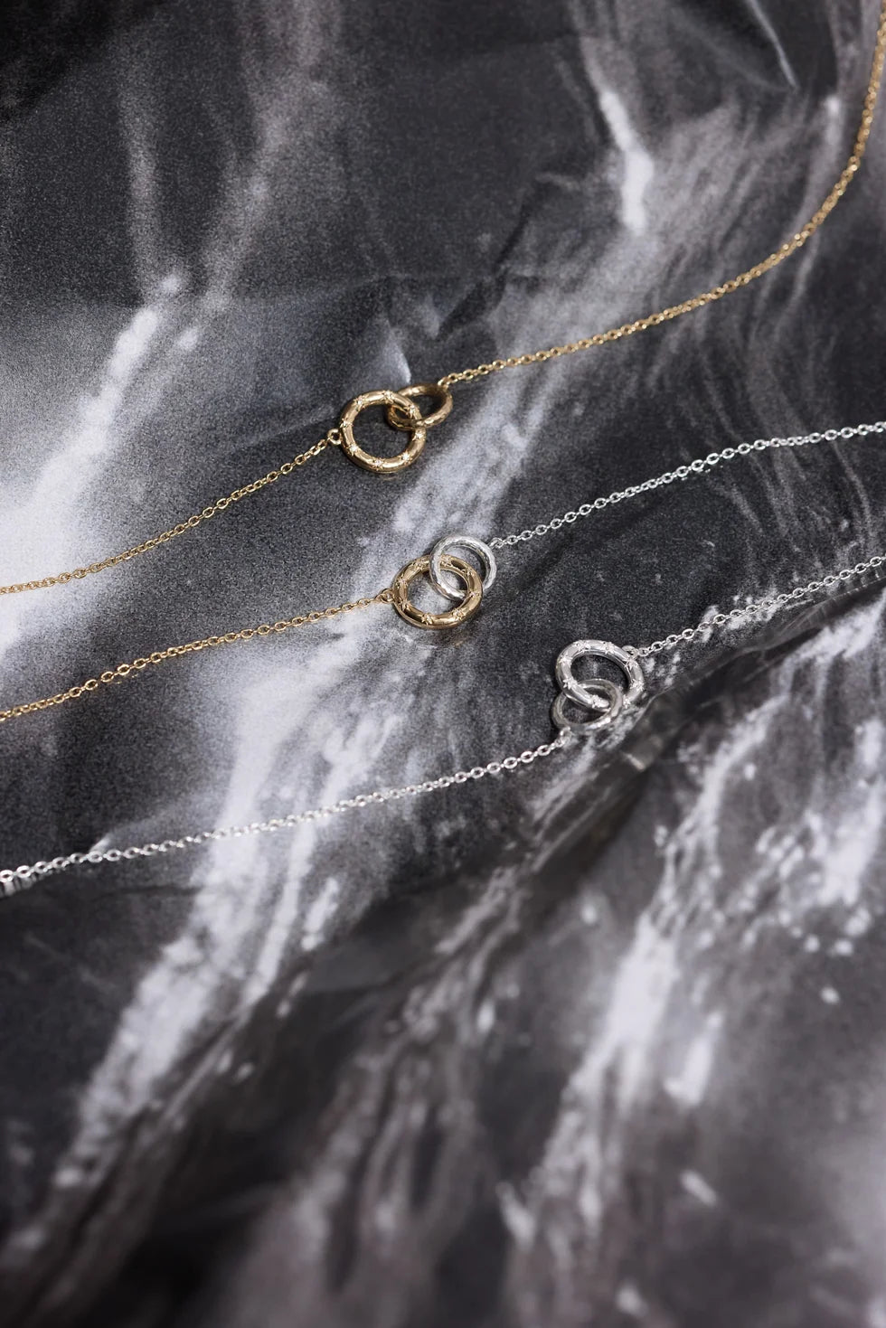 Entwined Mixed Necklace. Toni May