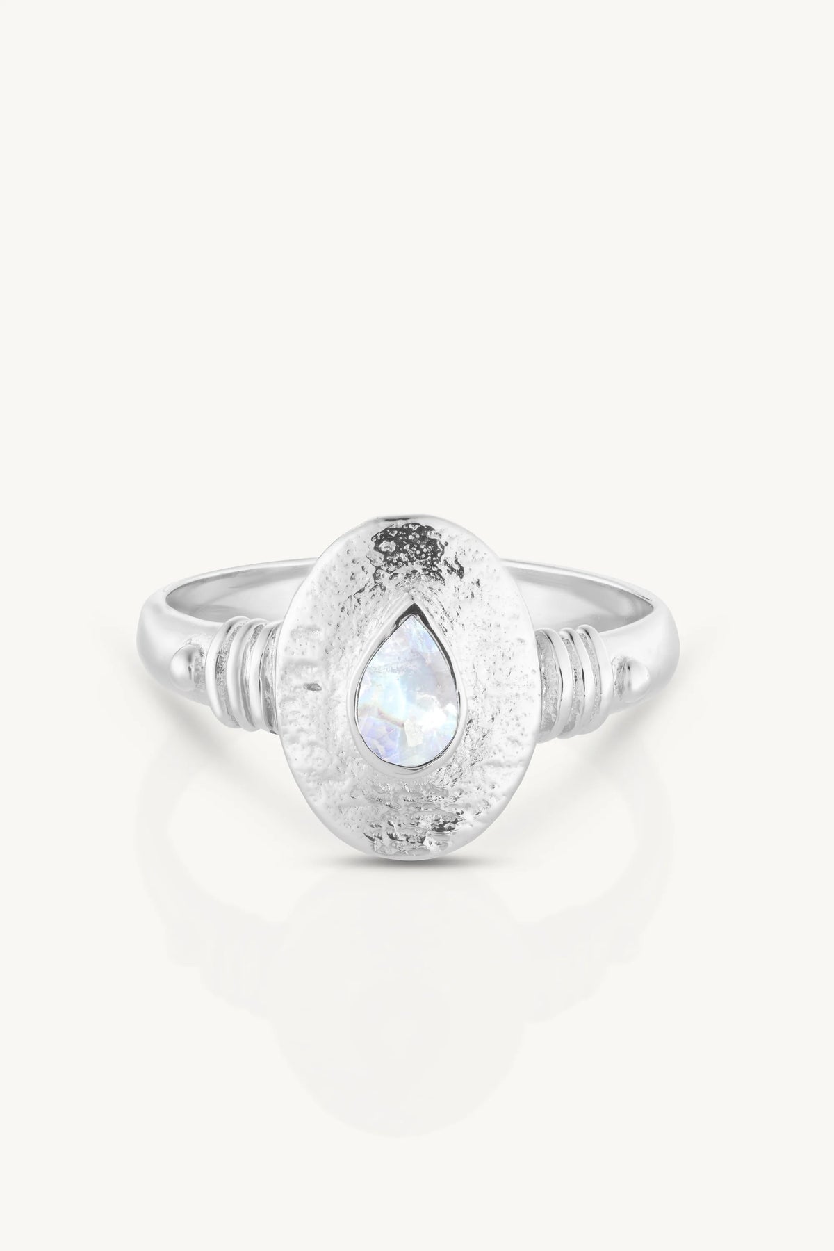 Esme Moonstone Silver Ring
