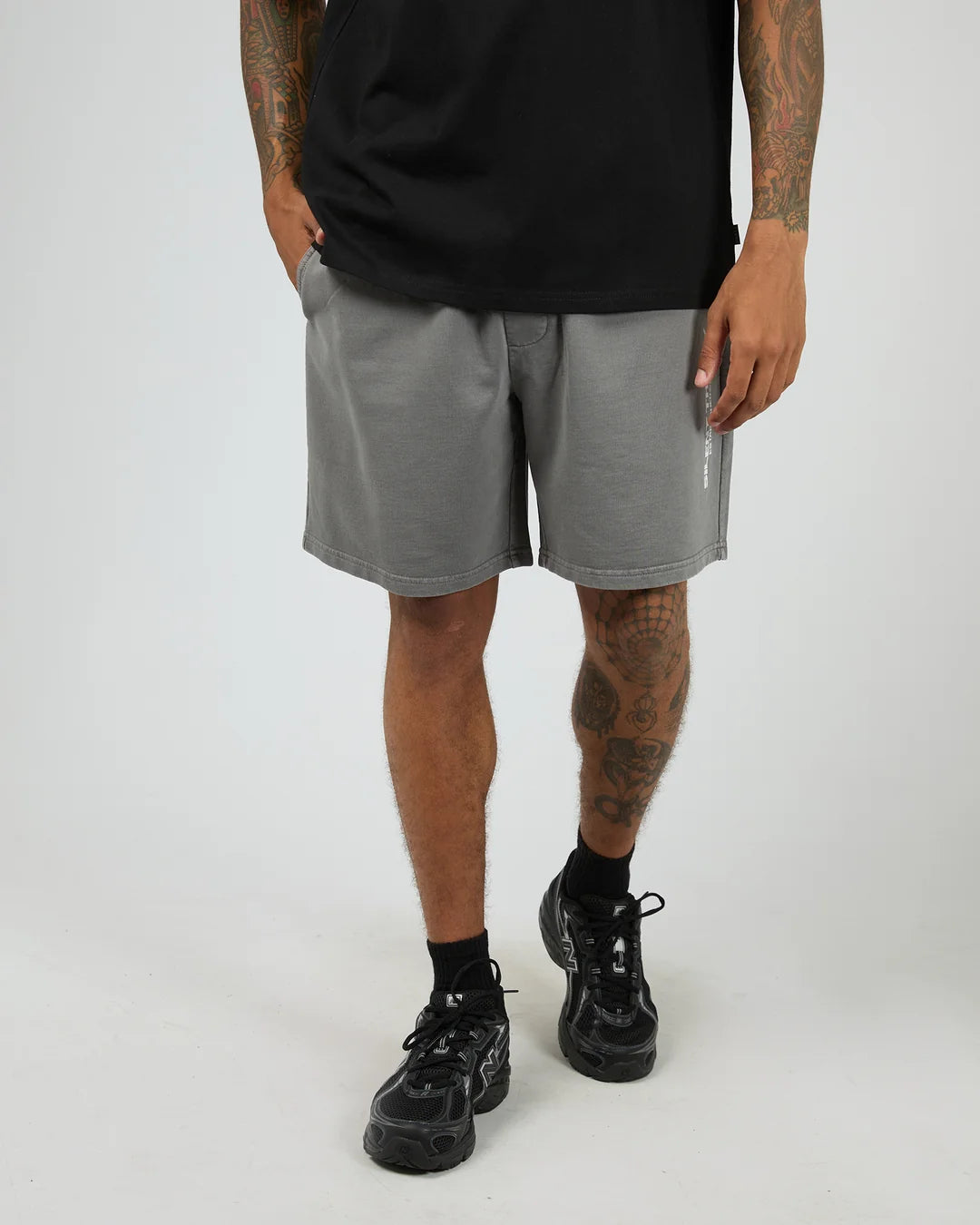 Essential Theory Short V2 - Charcoal. Silent Theory Mens