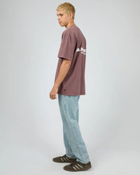 Essential Theory Tee - Vino. Silent Theory Mens