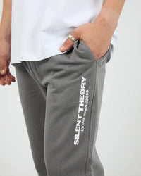 Essential Theory Trackpant V2 - Charcoal. Silent Theory Mens