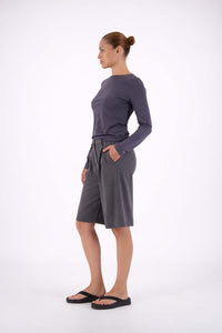 Estelle Bermuda Shorts Steel - Grey