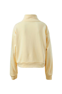 Eva Sporty Half Zip - Butter. Ceres Life