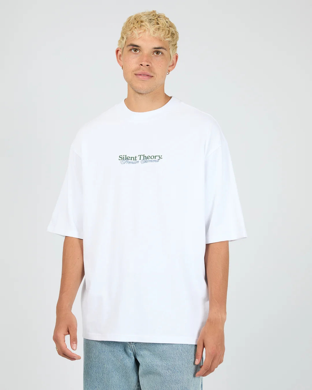 Everything Tee - White. Silent Theory Mens