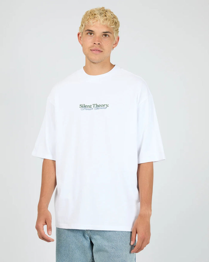 Everything Tee - White. Silent Theory Mens