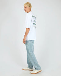 Everything Tee - White. Silent Theory Mens