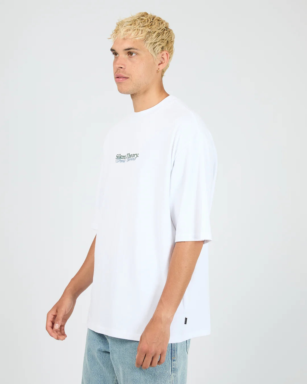 Everything Tee - White. Silent Theory Mens