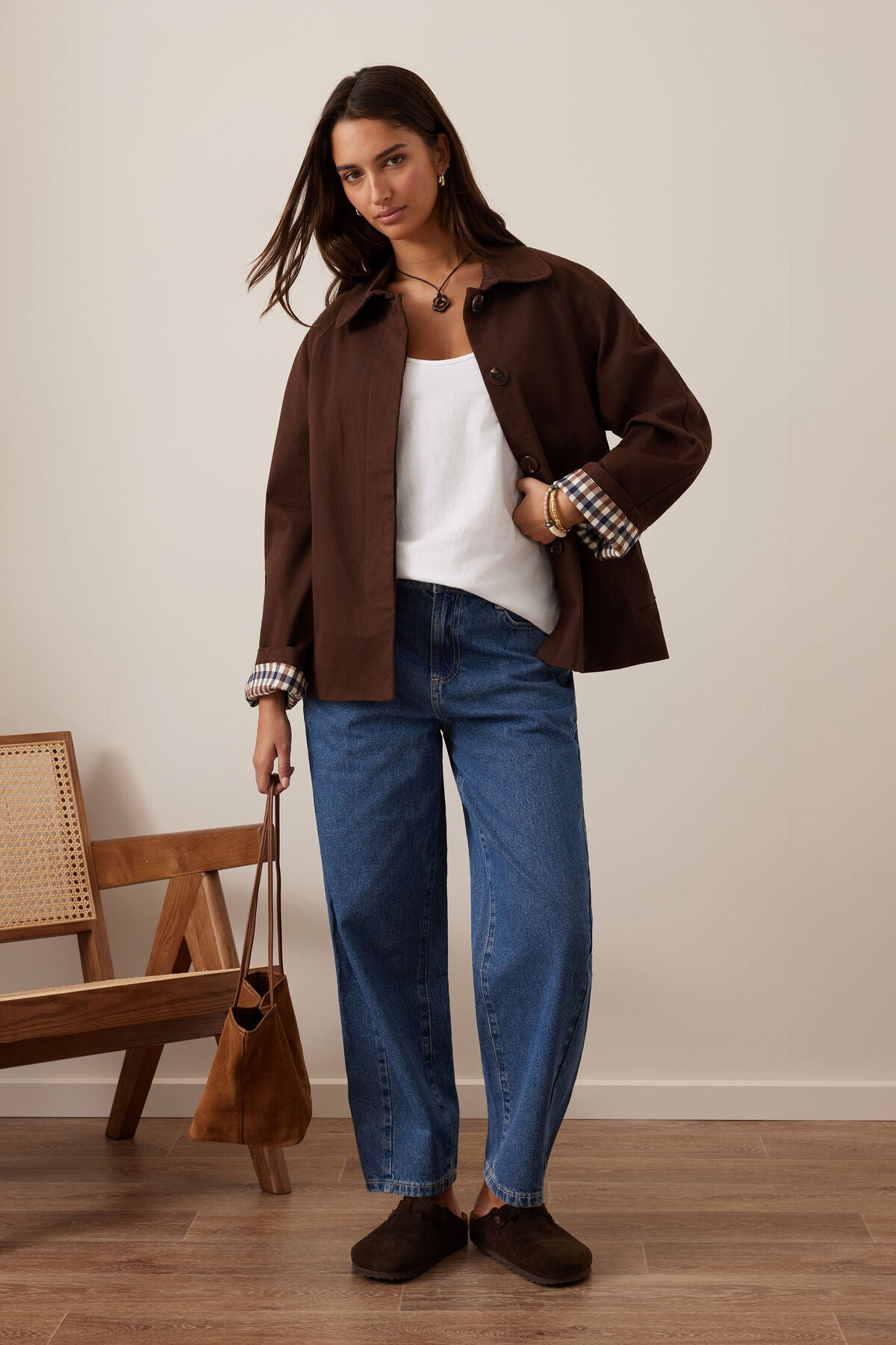 Pia Coat - Chocolate