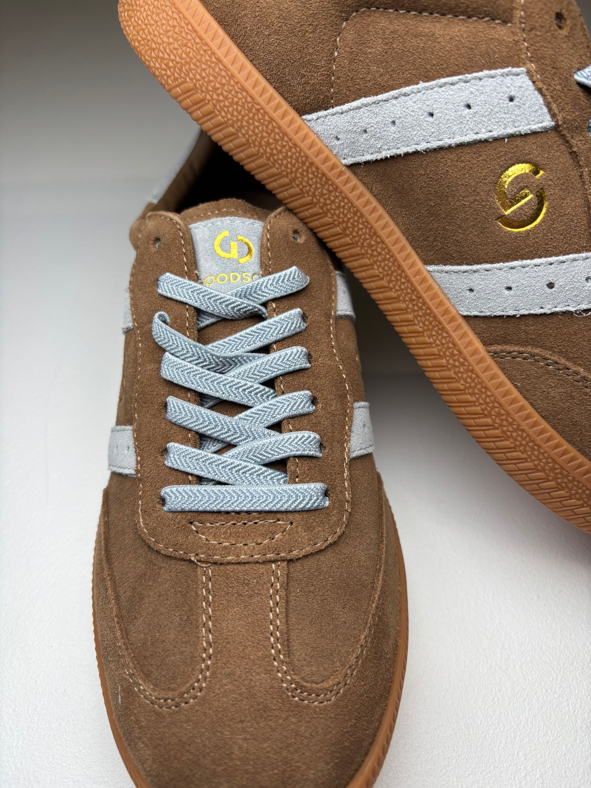 Goodsole 2001 Parallel - Smoke Brown/Smoke Blue Suede
