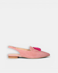 Luna Sole Piper - Pale Pink/Fuchsia Suede