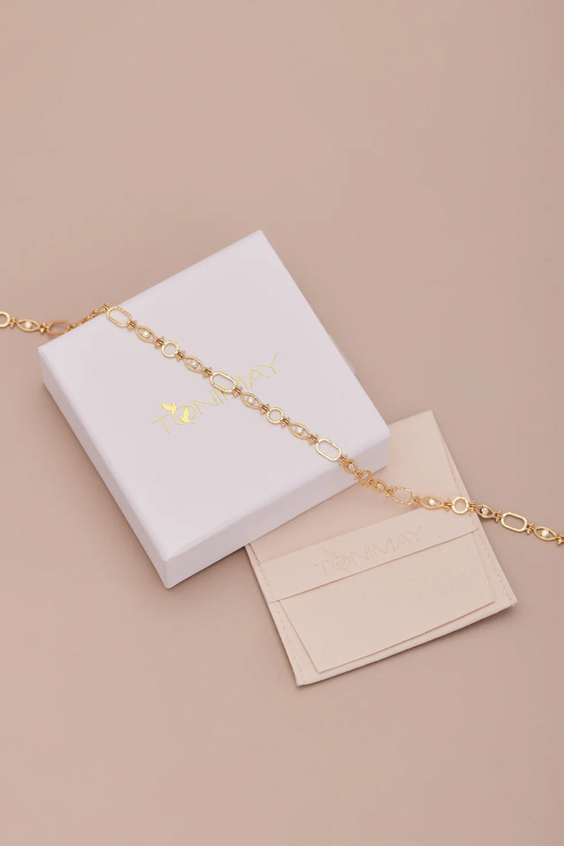 All Seeing Eye Gold Necklace