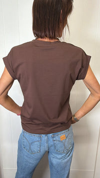 Rhodes Tee - Chocolate
