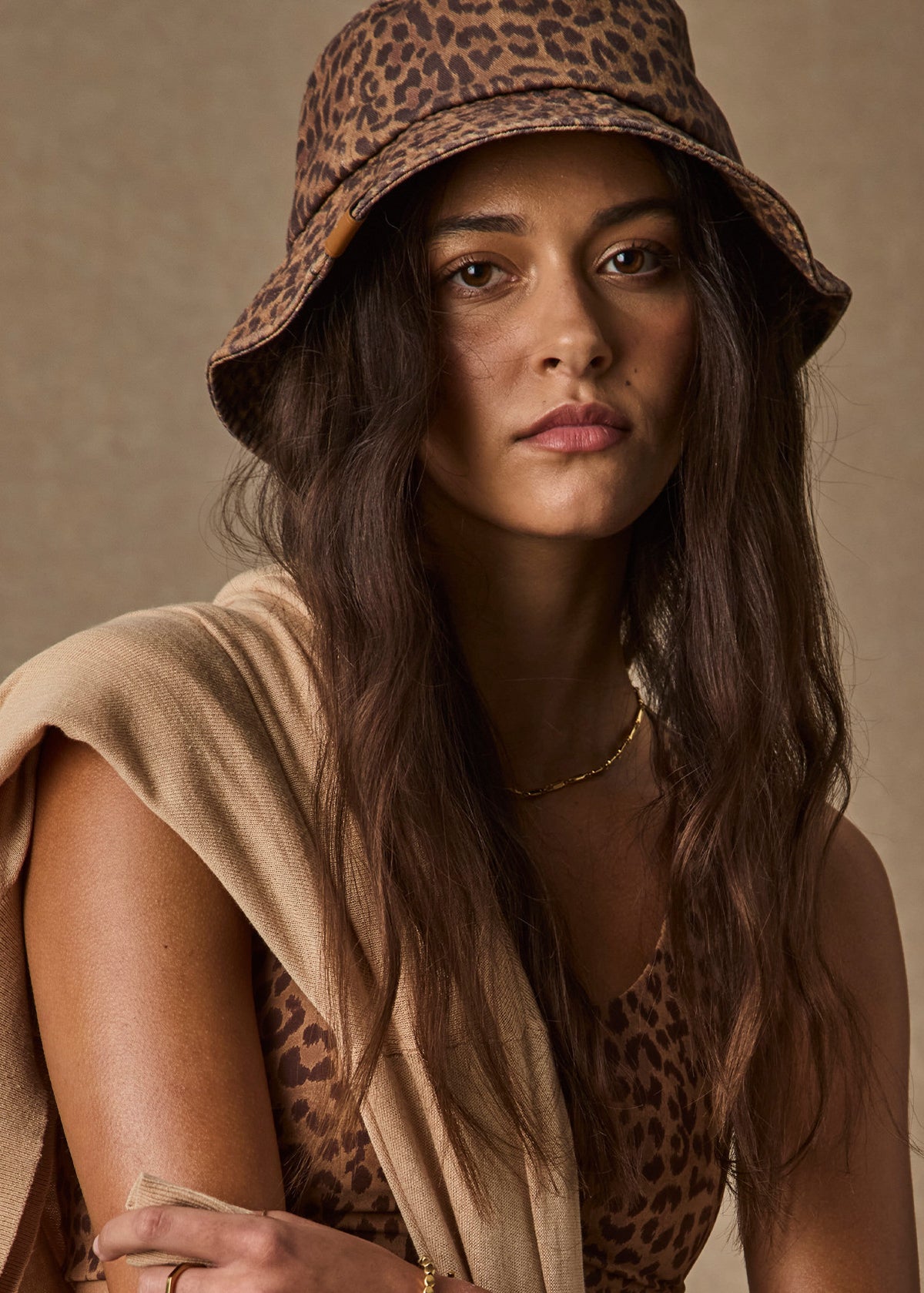 Javan Bucket Hat - Leopard