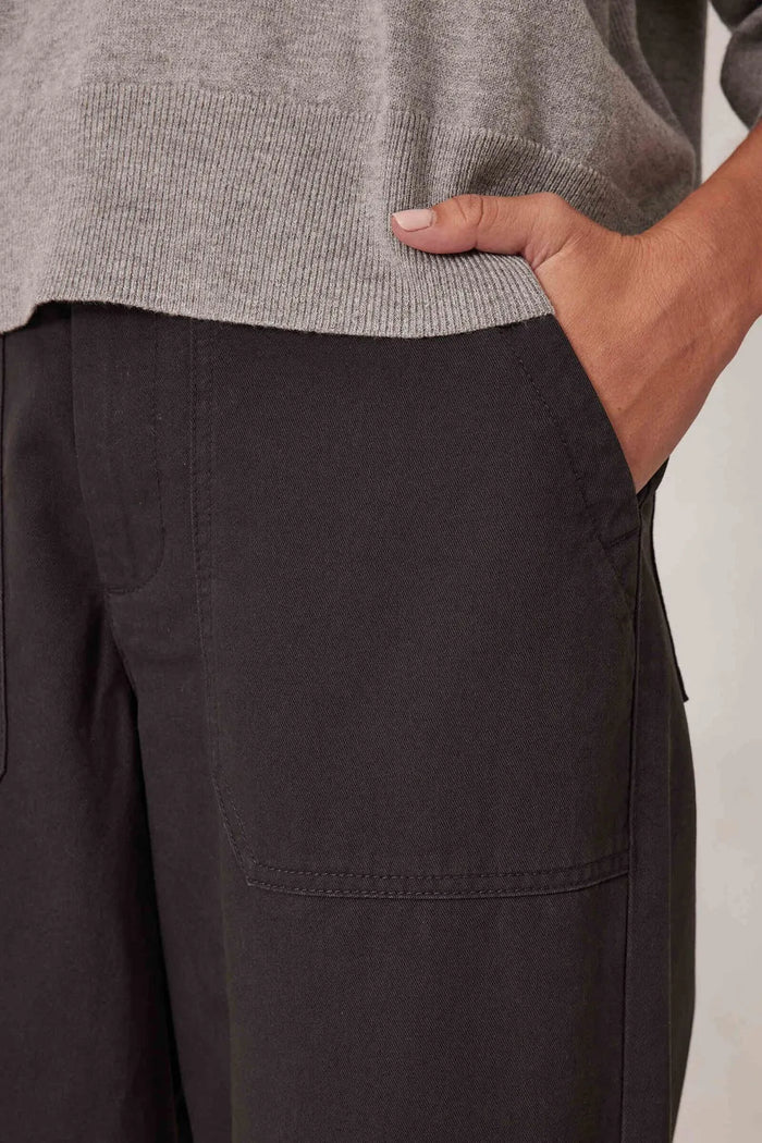 The Weekender Pant - Washed Black