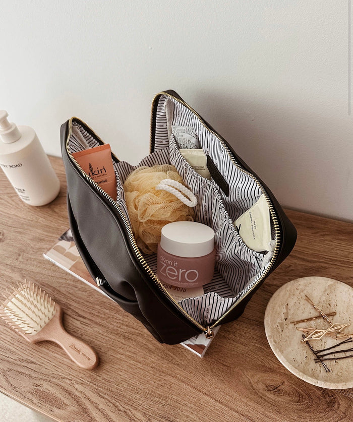Vanessa Cosmetic Bag - Black