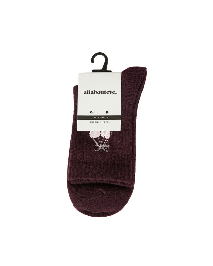 Dolce Crew Sock 2 Pack