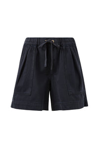 Darcy Relaxed Everyday Short - Washed Black