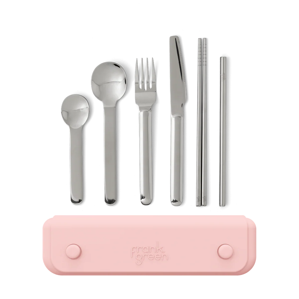 Premium Stainless Steel Utensil Set Blushed