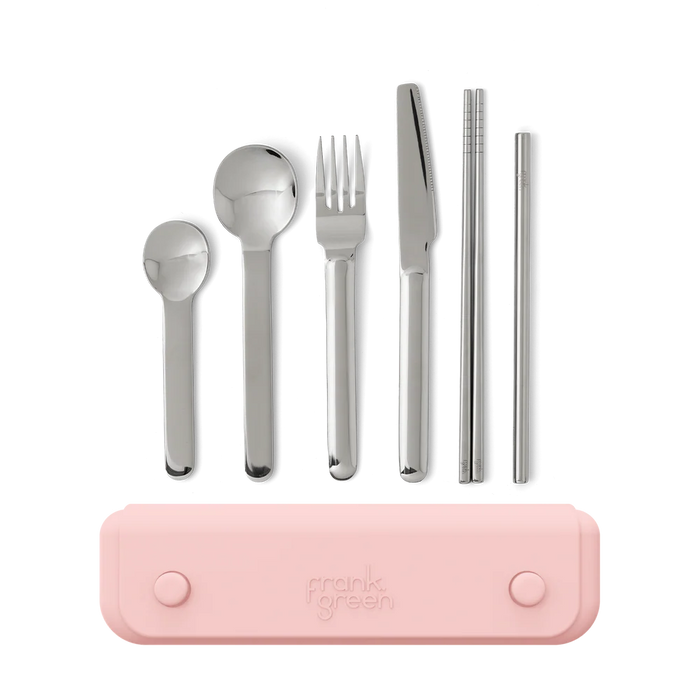 Premium Stainless Steel Utensil Set Blushed