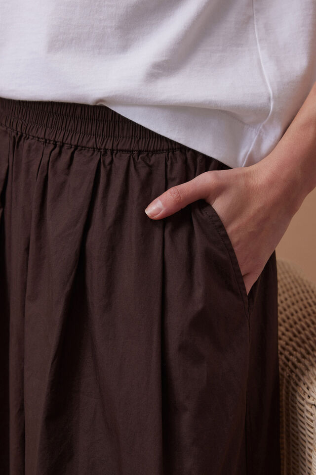 Florence Maxi Skirt - Chocolate. Ceres Life