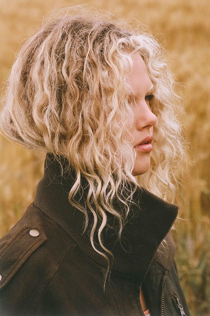 Fontaine Leather Bomber Jacket - Vintage Brown