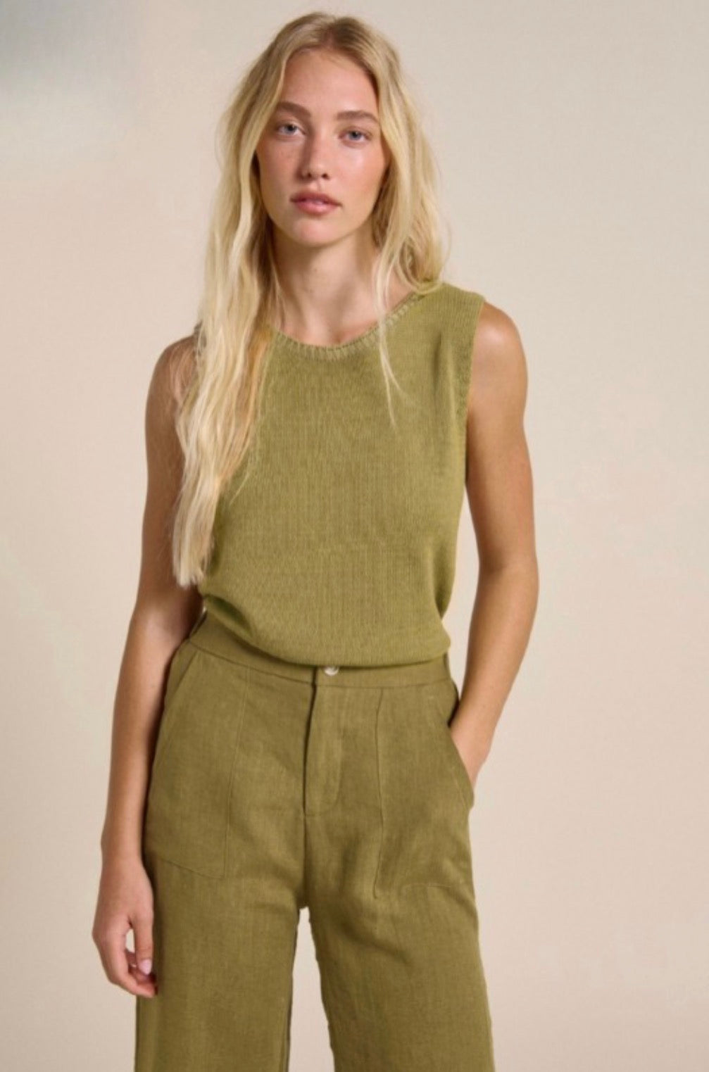 Spring Tank - Olive