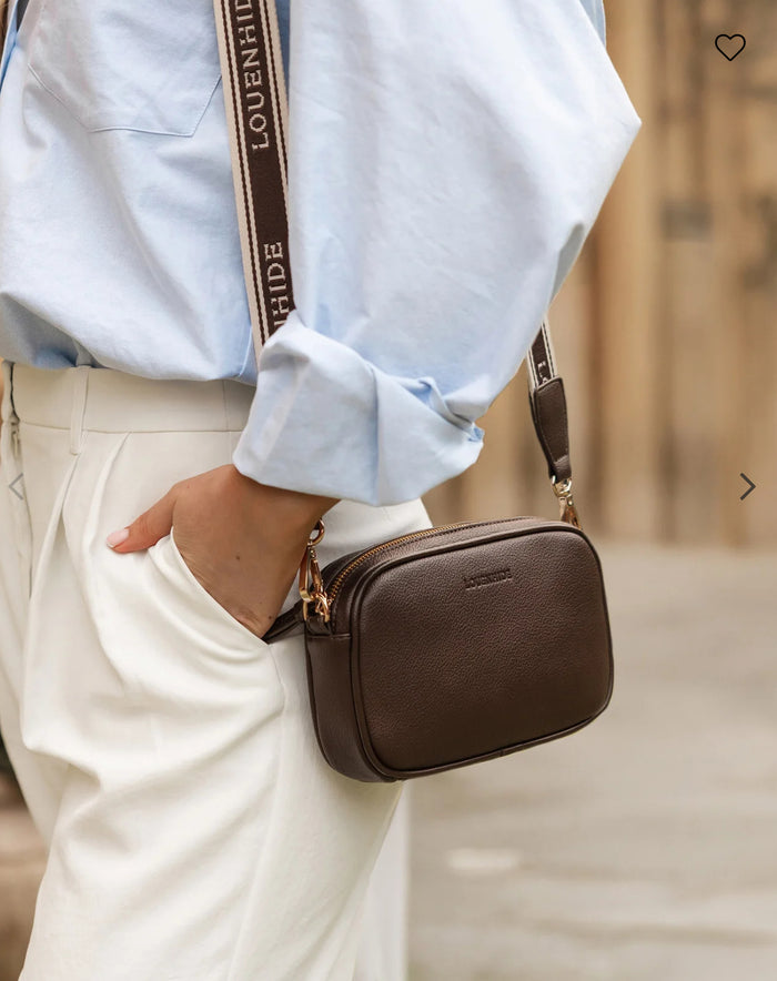 Bianca Crossbody Bag - Chocolate