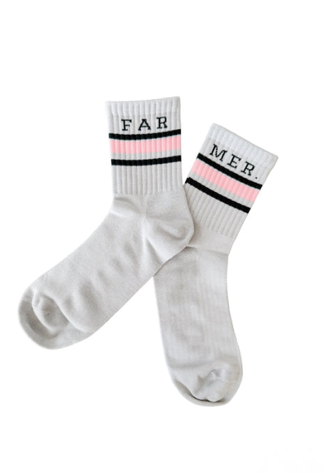 Mint Crew Socks