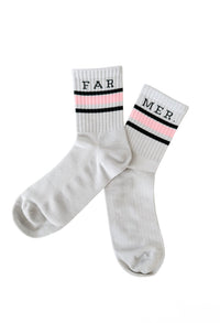 Mint Crew Socks