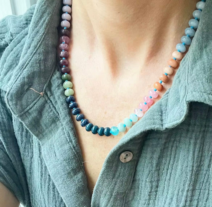 The Gemstone Rainbow Necklace