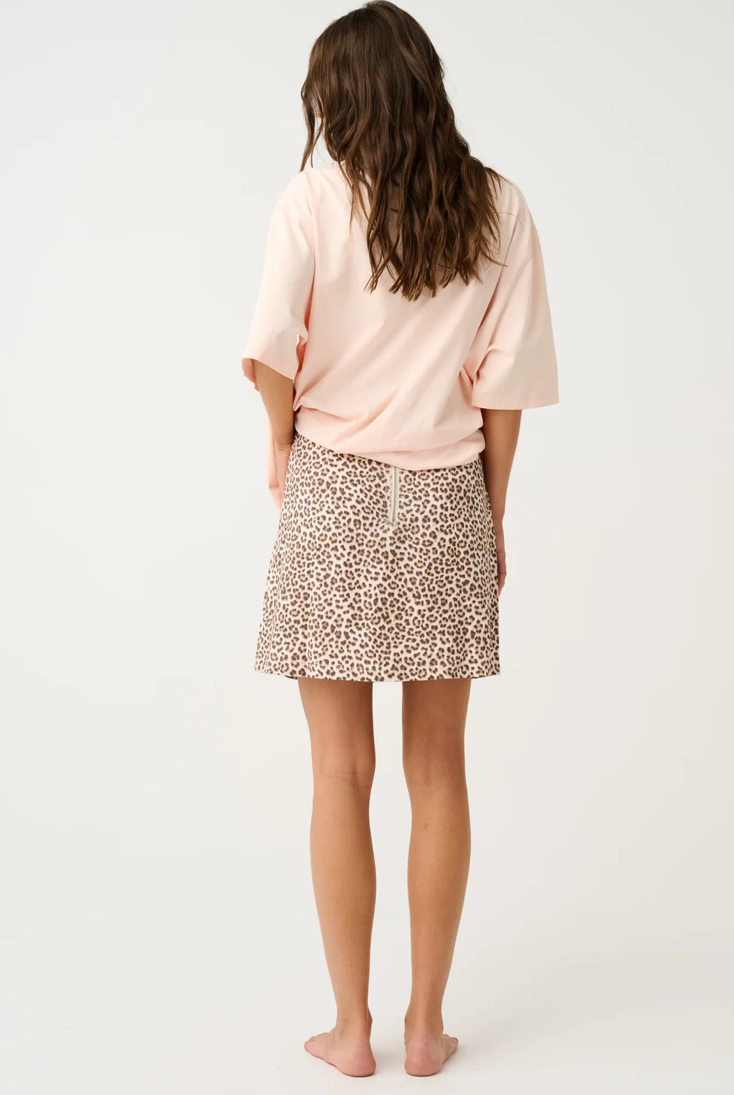 Zyla Mini Skirt - Leopard