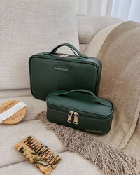 Georgie Fifi Cosmetic Set - Forest Green