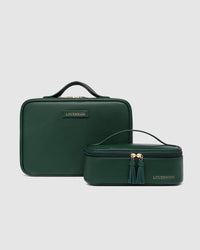 Georgie Fifi Cosmetic Set - Forest Green