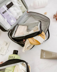 Georgie Cosmetic Case - Black