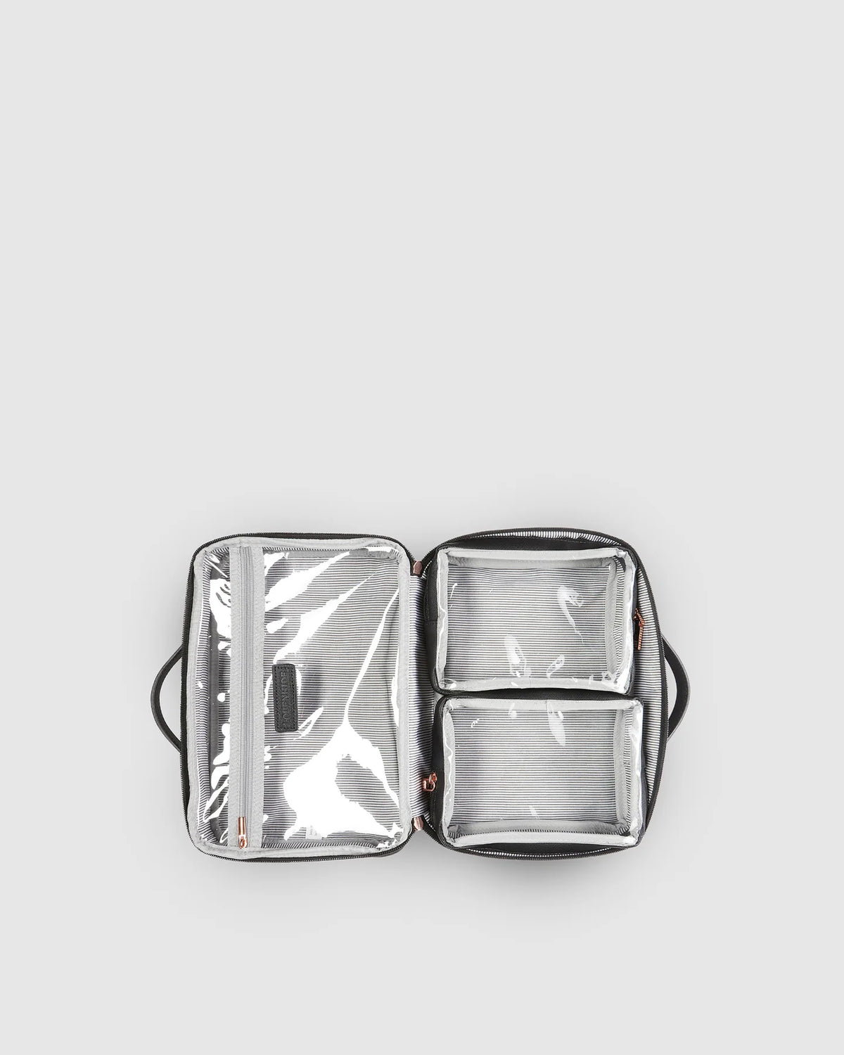 Georgie Cosmetic Case - Black