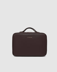 Georgie Cosmetic Case - Chocolate. Louenhide