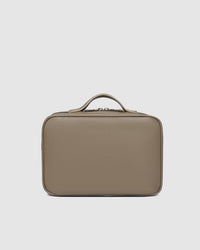 Georgie Cosmetic Case - Coffee